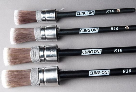 Cling-On Paint Brushes