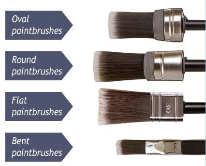 Cling-On Paint Brushes